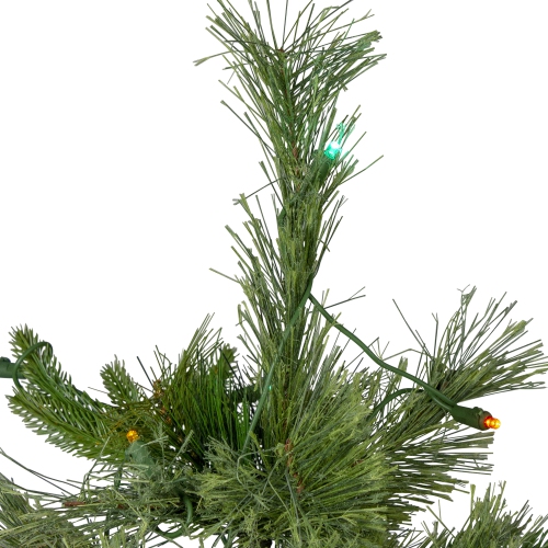 3' x 29 Pre-Lit Ashcroft Cashmere Pine Full Artificial Christmas Tree - Multi LED Lights