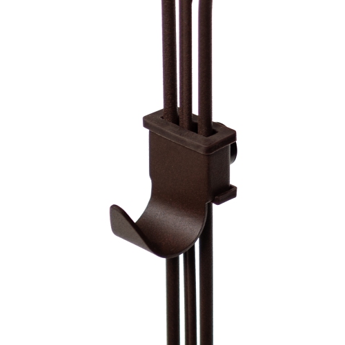 24" Ornate Scrollwork Decorative Christmas Wreath Hanger