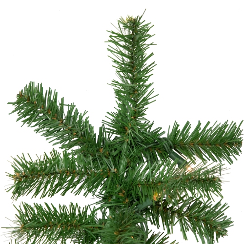 9' x 10" Pre-Lit Dorchester Pine Artificial Christmas Garland, Clear Lights