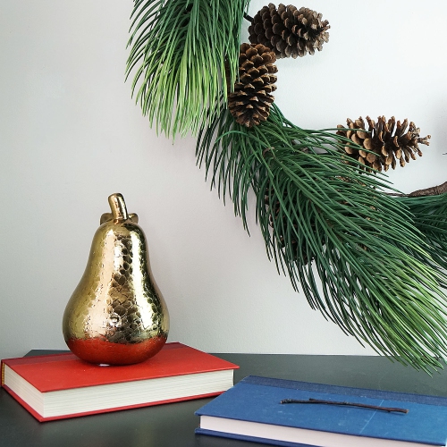 Long Pine Needle Artificial Christmas Wreath - 30-Inch, Unlit