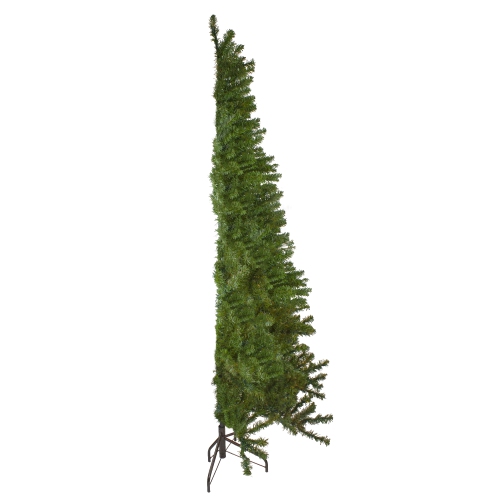 7.5' Canadian Pine Slim Artificial Christmas Wall Tree - Unlit