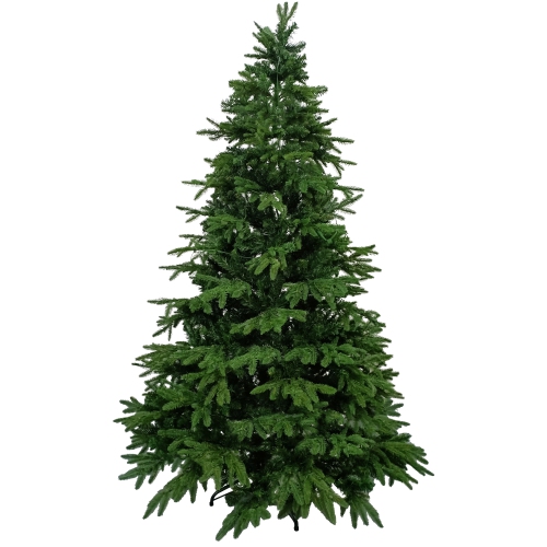 7.5' Pre-Lit Birch River Fir Artificial Christmas Tree, Candlelight Clear Lights