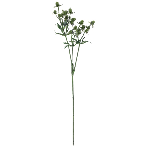 25" Green Thistle Artificial Floral Spray