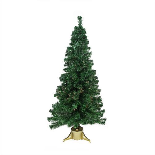 NORTHLIGHT  7' Pre-Lit Medium Color Changing Fiber Optic Artificial Christmas Tree