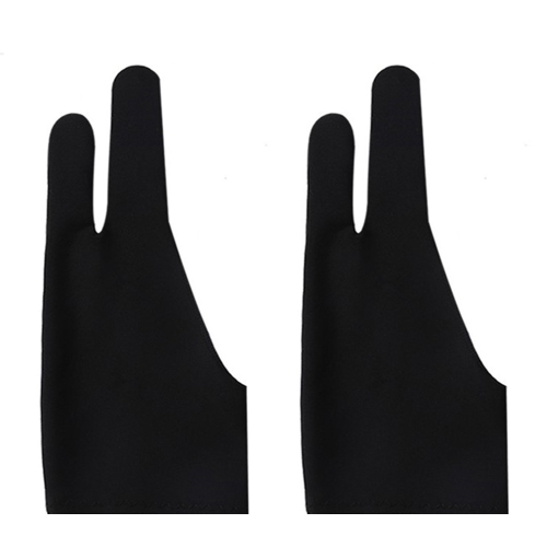 1pc Art Glove, Used For Drawing On Tablet Computers With A Free Size Art  Glove, With Two Fingers For Drawing Graphics, Suitable For Right Or Left  Hand