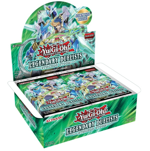 YUGIOH LEGENDARY DUELIST SYNCHRO STORM BOOSTERS