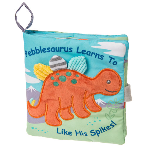 Mary Meyer Pebblesaurus Learns to Like his Spikes Soft Book