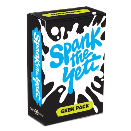 Galactic Sneeze Spank the Yeti: Geek Pack 2-10 players, ages 17+, 30+ minutes