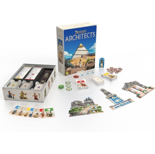 Repos Production 7 Wonders: Architects 2-7 players, ages 8+, 25 minutes