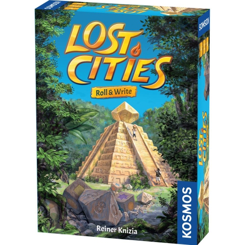 THAMES & KOSMOS  Lost Cities: Roll & Write 2-5 Players, Ages 8+, 30 Minutes