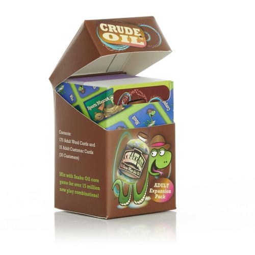 Snake Oil, LLC Snake Oil: Crude Oil 3-10 players, 20-30 minutes, ages 17+