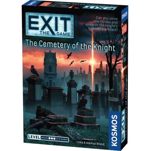 THAMES & KOSMOS  Exit: The Game - The Cemetery Of The Knight 1-4 Players, Ages 12+, 45-90 Minutes