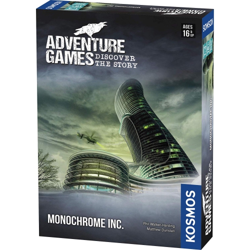 THAMES & KOSMOS  Adventure Games: Monochrome Inc. 1-4 Players, Ages 16+, 75 Minutes
