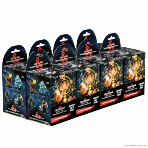 WIZKIDS GAMES  Dungeons & Dragons Icons Of The Realms: Volo's And Mordenkainen's Foes Booster Brick (Sale) 8 Boosters, 32 Figures