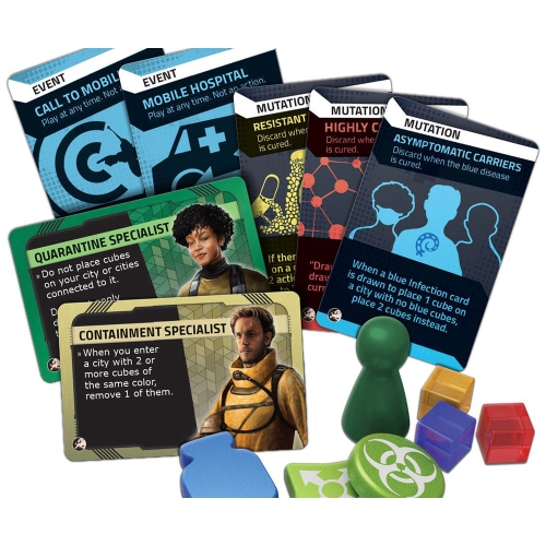 Z-Man Games Pandemic: Hot Zone - Europe 2-4 players, ages 8+, 30 minutes