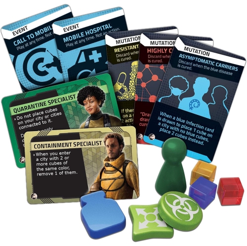 Z-Man Games Pandemic: Hot Zone - Europe 2-4 players, ages 8+, 30 minutes