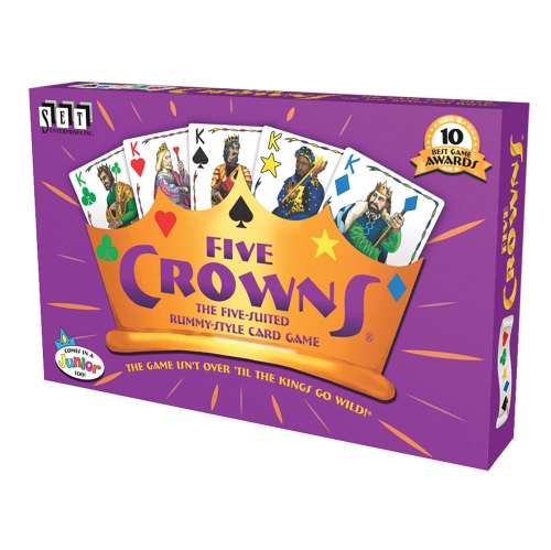 Five Crowns 1-7 players, ages 8+, 45 minutes