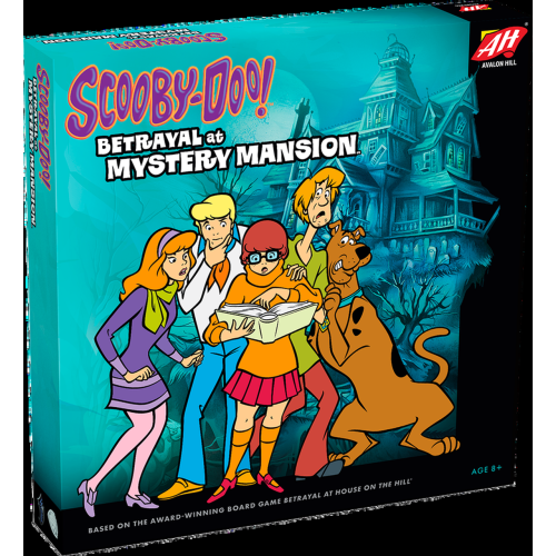 Scooby-Doo! Betrayal at Mystery Mansion 3-5 players, ages 8+, 25-50 minutes