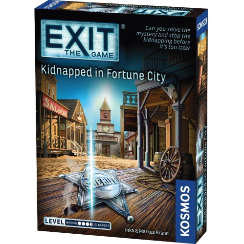 THAMES & KOSMOS  Exit: The Game - Kidnapped In Fortune City 1-4 Players, Ages 12+, 60-120 Minutes