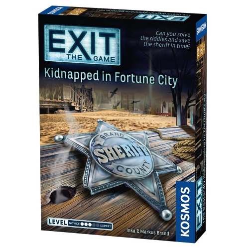 Thames & Kosmos Exit: The Game - Kidnapped in Fortune City 1-4 players, ages 12+, 60-120 minutes