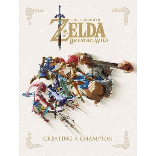 The Legend of Zelda: Breath of the Wild - Creating a Champion Hard Cover Book