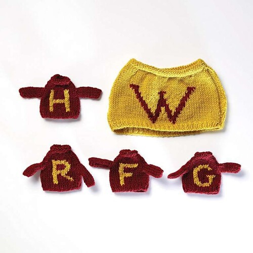 Eaglemoss Publications Harry Potter Knitting Kit: Tea Cosy & Egg Cosy Intermediate Difficulty