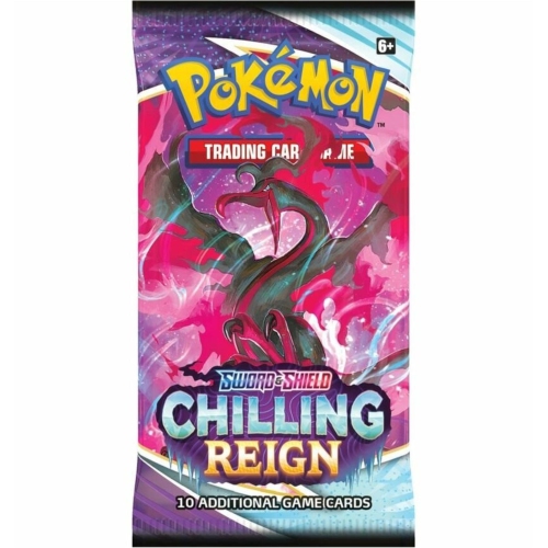 Pokemon USA Pokemon Trading Card Game: Sword & Shield Chilling Reign Booster Pack 10 cards per pack