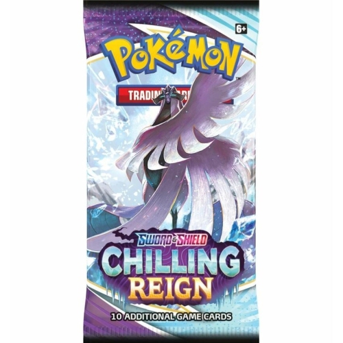 Pokemon USA Pokemon Trading Card Game: Sword & Shield Chilling Reign Booster Pack 10 cards per pack