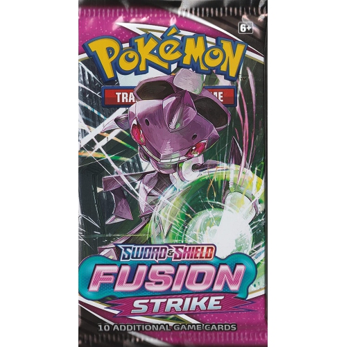 Pokemon USA Pokemon Trading Card Game: Sword & Shield Fusion Strike Booster Pack 10 cards per pack