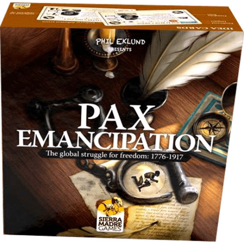 SIERRA MADRE GAMES  Pax Emancipation 1-3 Players, Ages 14+, 120-180 Minutes