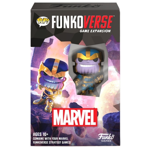 Pop! Funkoverse Strategy Marvel 101 Thanos 1-Pack 2-4 players