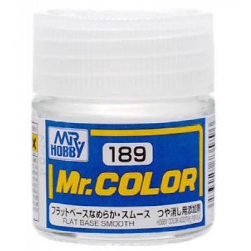MR. HOBBY  Mr. Color 189 - Flat Base Smooth Hobby Color Additive for Flat (C189) Plastic Model Kit Paint