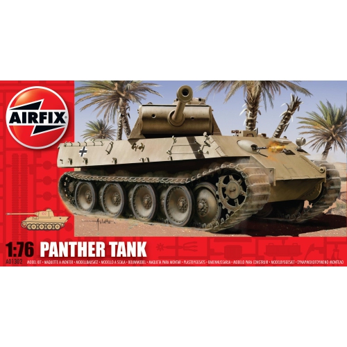 Panther Tank 1:76 Scale Tank Plastic Model Kit