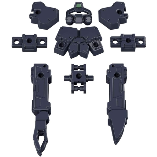BANDAI  30MM 1/144 Scale Model Kit: Op-18 Option Armor for Base Attack (Rabiot Exclusive/dark Gray) 30 Minutes Missions