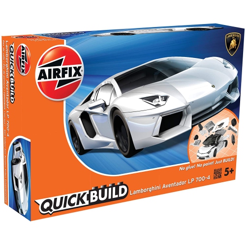 Airfix Models Quick Build Lamborghini Adventador LP-700-4 car Plastic Model Kit