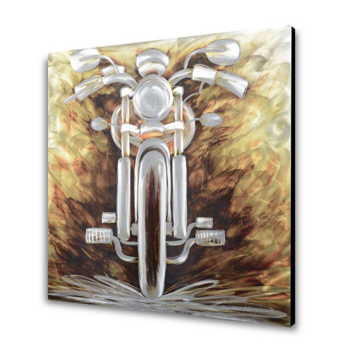 Showcase Motorcycle Metal Wall Art
