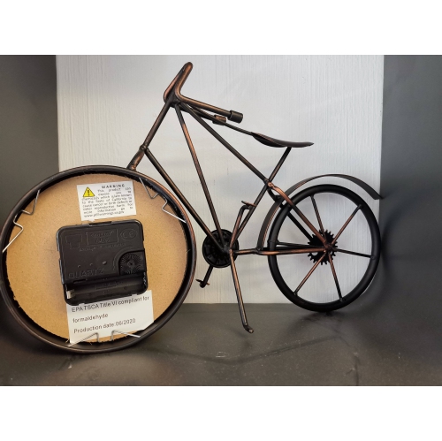 Table clock - Bike Table Clock
