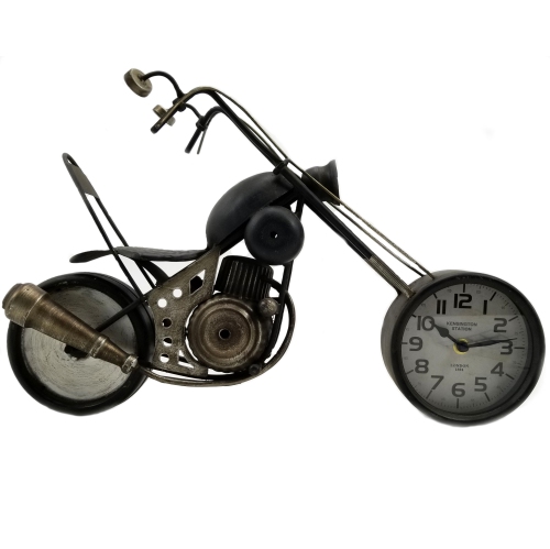 motorcycle TABLE CLOCK