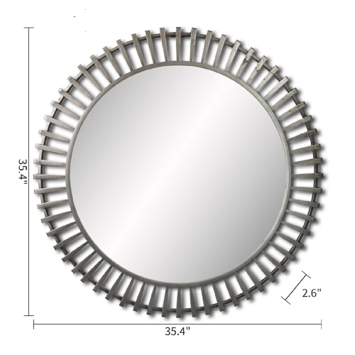 Wall Mirror - Decorative Metal Wall Mirror
