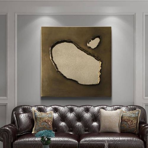 Wall Mirror - Decorative Metal Wall Mirror