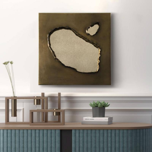 Wall Mirror - Decorative Metal Wall Mirror