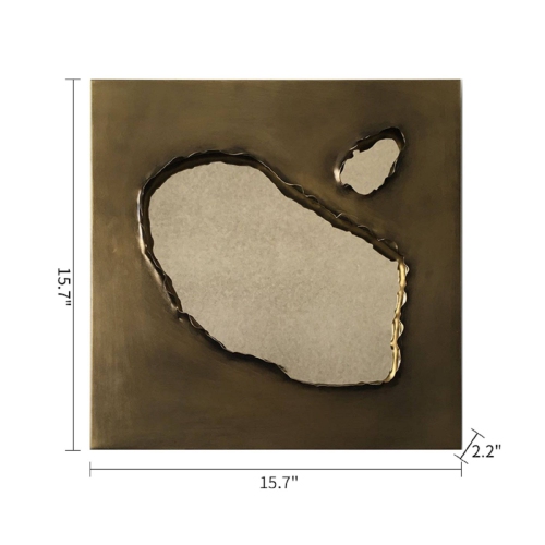 Wall Mirror - Decorative Metal Wall Mirror