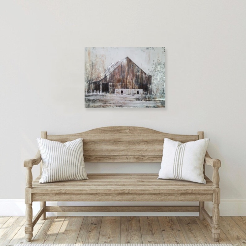 PETERSON ARTWARES  Barn Farm Warehouse Metal Wall Art