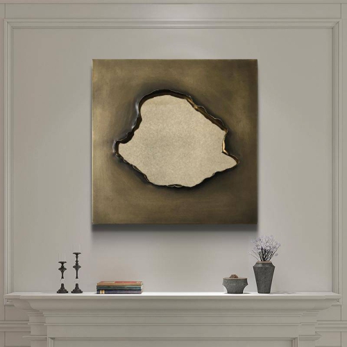 Wall Mirror - Decorative Metal Wall Mirror