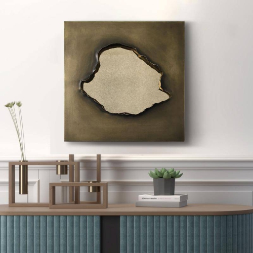 Wall Mirror - Decorative Metal Wall Mirror