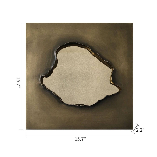 Wall Mirror - Decorative Metal Wall Mirror