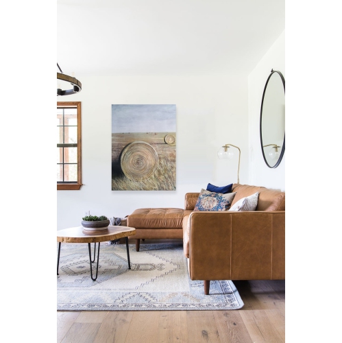 PETERSON ARTWARES  Bales Of Hay Metal Wall Art