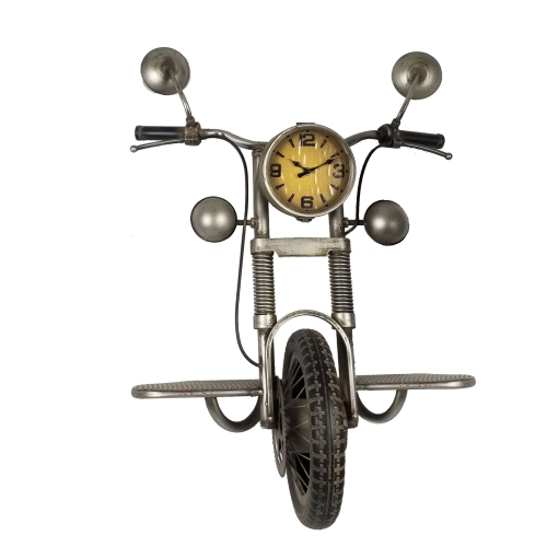 Wall clock - Metal Motorcycle Wall Clock