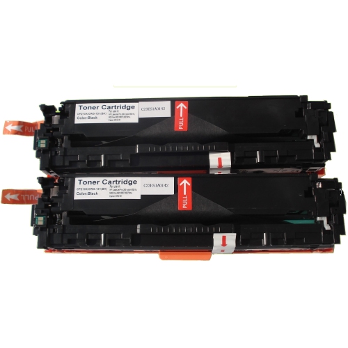 MAX SAVING  - 2 Pack Crg116 Color Compatible Laser Toner Cartridge for Canon 116 In Black