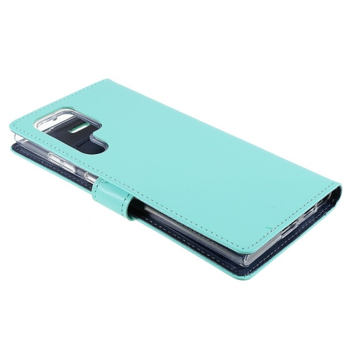 TopSave Goospery Rich Diary [ID/Card & Cash Slots] Premium PU Leather Wallet Case [Magnetic Closure] Folio Wallet Flip For Samsung Galaxy S22 Ultra,